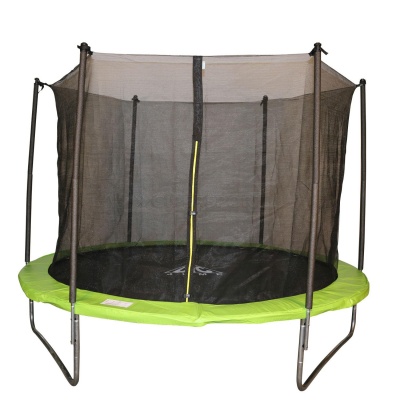 Батут DFC JUMP 10 ft складной, с сеткой apple green