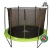 Батут DFC JUMP 10 ft складной, с сеткой apple green