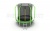 Батут с внутренней сеткой и лестницей Evo Jump Cosmo 6ft (Green)