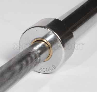 Гриф олимпийский прямой Original FitTools 86 до 226 кг хромированный