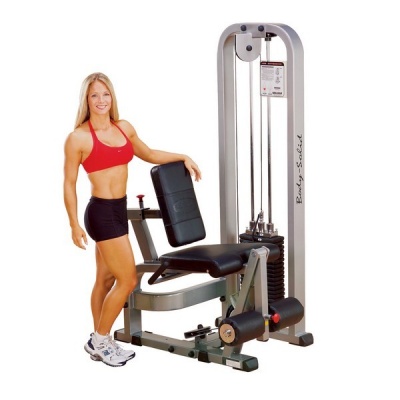 Разгибание ног сидя Body Solid SLE200G-2 PRO CLUB LINE с весовым стеком 95 кг