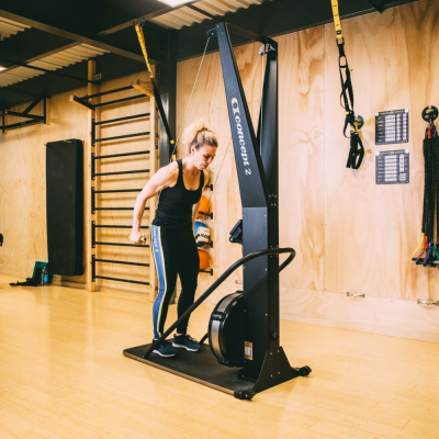 Лыжный тренажер Concept2 SkiErg PM5+подставка | sportres.ru