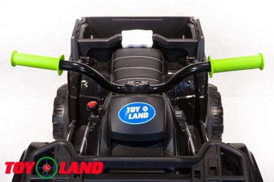 Электроквадроцикл ToyLand 0909 Grizzly Next 4x4 черно-зеленый