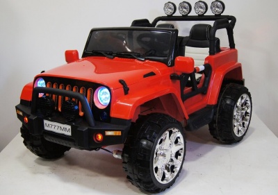 Электромобиль RiverToys JEEP M777MM 4*4 Red