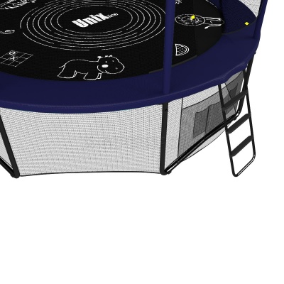 Батут UNIXline SUPREME GAME 8 ft (blue)