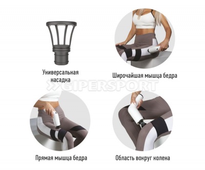 Перкуссионный массажер для тела Yamaguchi Massage Gun PRO
