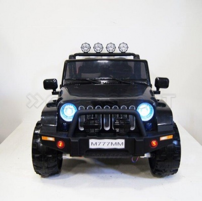Электромобиль RiverToys JEEP M777MM 4*4 Black