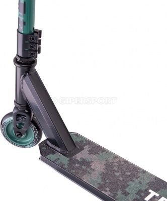 Самокат трюковый Ridex Tactic green 100 мм