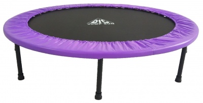 Батут DFC JUMP SUN 55" фиолетовый без сетки (137см)