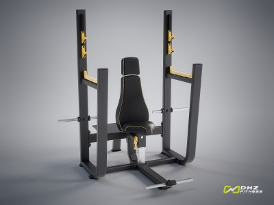 Скамья для вертикального жима штанги DHZ E-1051В | sportres.ru