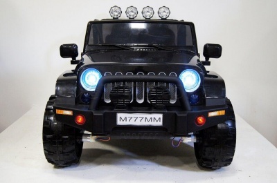 Электромобиль RiverToys JEEP M777MM 4*4 Black