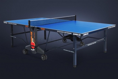 Всепогодный теннисный стол Gambler EDITION Outdoor синий