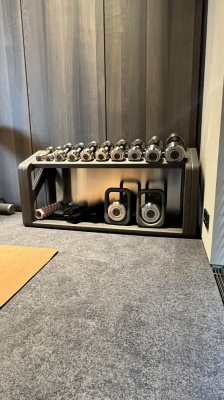 Система хранения гантелей и аксессуаров UNO Mensola L Pilates Plus UN-1304 | sportres.ru