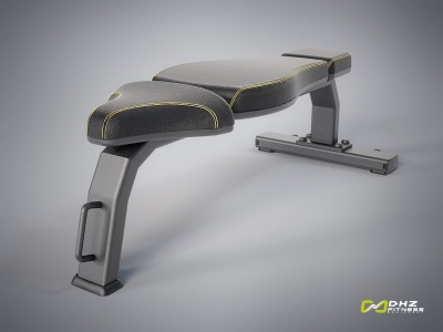 Скамья прямая горизонтальная DHZ E-1036В | sportres.ru