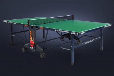 Всепогодный теннисный стол Gambler EDITION Outdoor зеленый