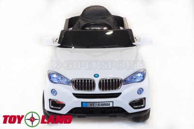 Электромобиль ToyLand BMW X6 белый