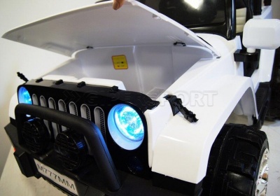 Электромобиль RiverToys JEEP M777MM 4*4 White