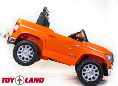 Детский электромобиль ToyLand TOYOTA TUNDRA оранжевый