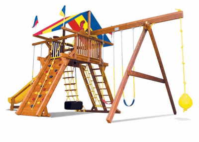 Детская площадка Rainbow Play Sistems КингКонг Кастл II Тент