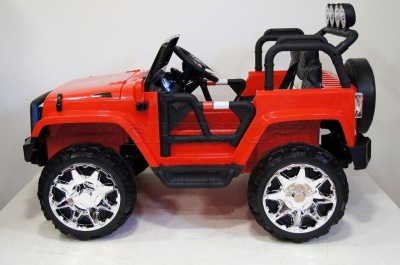 Электромобиль RiverToys JEEP M777MM 4*4 Red