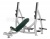 Наклонная олимпийская скамья HOIST CF-3172