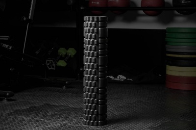 Роллер массажный Yousteel Combi foam roller черный