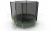 Батут с внешней сеткой и лестницей EVO JUMP External 10ft (Green)