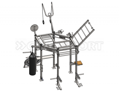 Гексагональная рама Body Solid для кросс-тренинга CLUB FULL PACKAGE