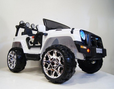 Электромобиль RiverToys JEEP M777MM 4*4 White