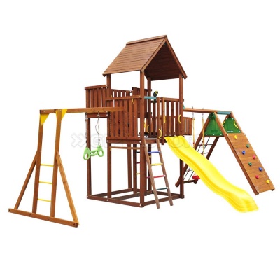 Jungle Palace + climb + Рукоход с гимнастическими кольцами