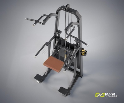 Турник, брусья с противовесом DHZ Dip/Chin Assist Стек 88 кг E-1009В