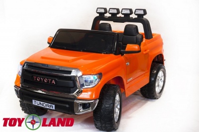 Детский электромобиль ToyLand TOYOTA TUNDRA оранжевый