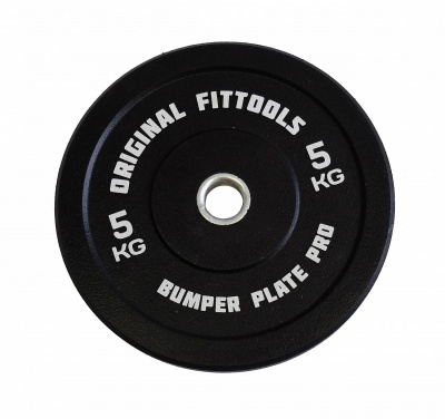 Диск бамперный OriginalFitTools 5 кг (черный)