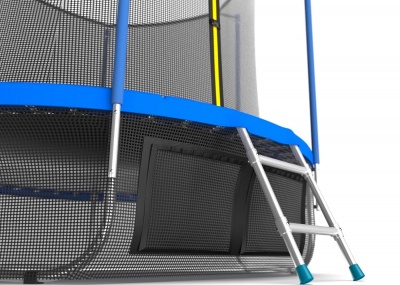 Батут с внутренней сеткой EVO JUMP Internal 12ft (Sky) + нижняя сеть
