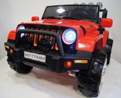 Электромобиль RiverToys JEEP M777MM 4*4 Red