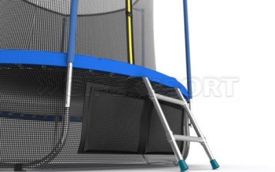 Батут с внутренней сеткой EVO JUMP Internal 8ft (Sky) + нижняя сеть