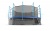 Батут с внутренней сеткой и лестницей EVO JUMP Internal 16ft (Blue) + нижняя сеть Батут с внутренней сеткой и лестницей EVO JUMP Internal 16ft (Blue) + нижняя сеть