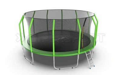 Батут Optifit Like Blue 12ft с синей крышей