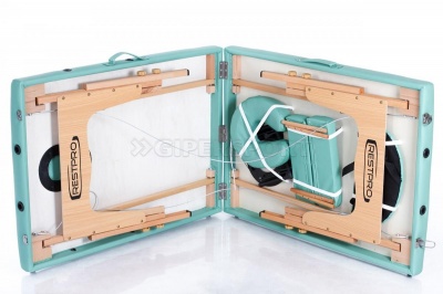 Складной массажный стол RESTPRO Classic 2 Blue green