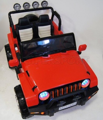 Электромобиль RiverToys JEEP M777MM 4*4 Red