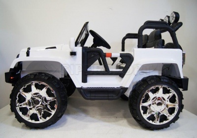 Электромобиль RiverToys JEEP M777MM 4*4 White